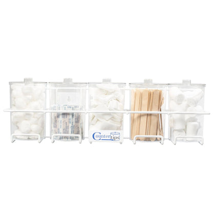 Clear Plastic Sundry Jars