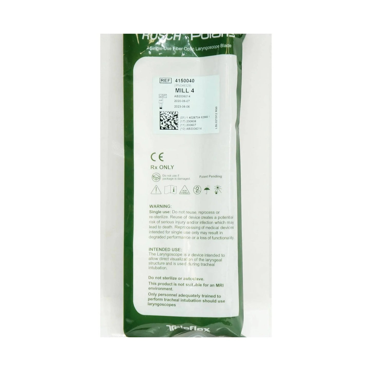 Rusch Polaris Miller Laryngoscope Blade