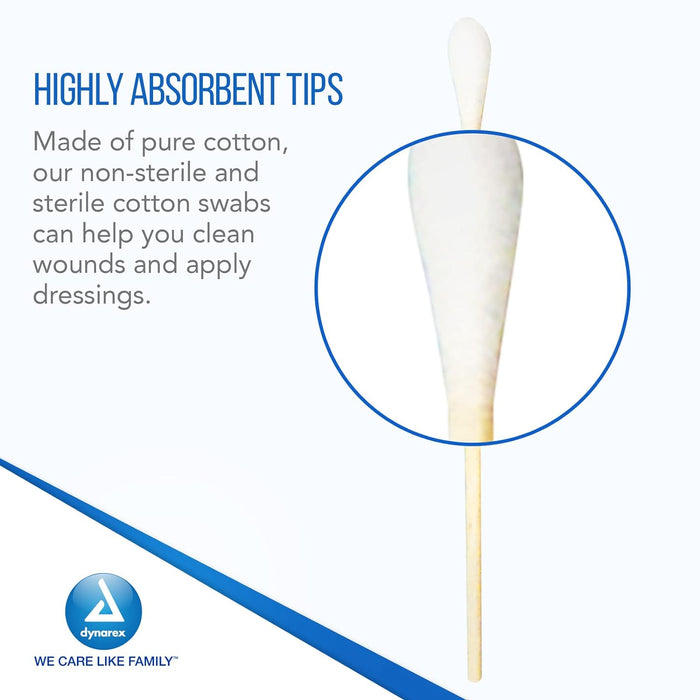 Cotton Tipped Non-Sterile Applicator