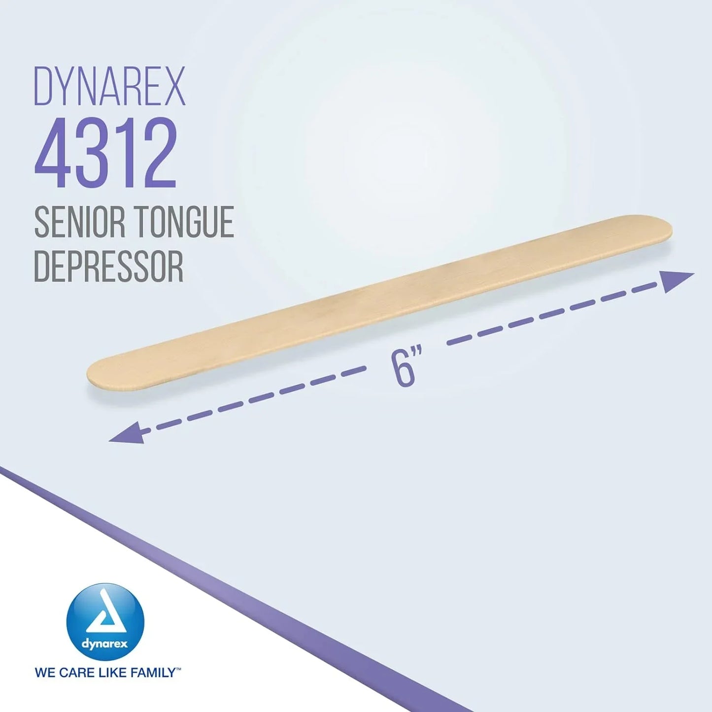 Tongue Depressor w Smooth Edges