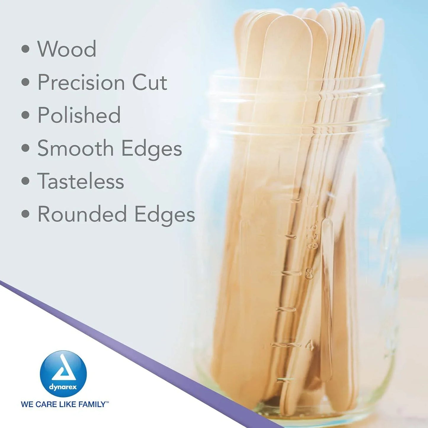 Tongue Depressor w Smooth Edges