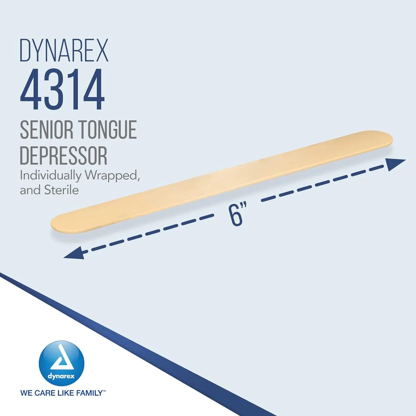 Tongue Depressor w Smooth Edges