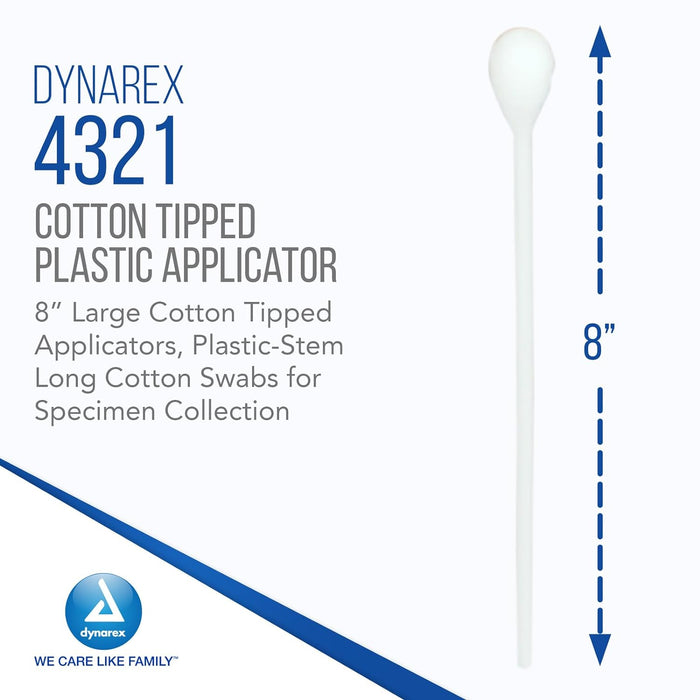 Cotton Tipped Plastic Applicators