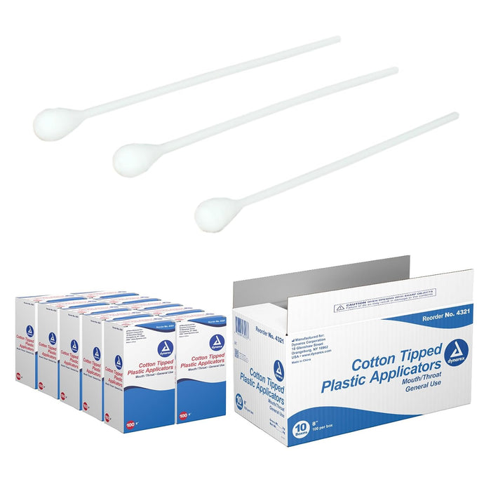 Cotton Tipped Plastic Applicators