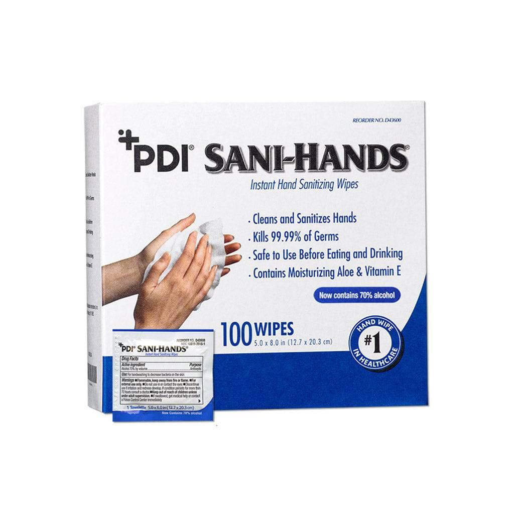 Sani-Hands Instant Hand Sanitizing Alcohol Wipes