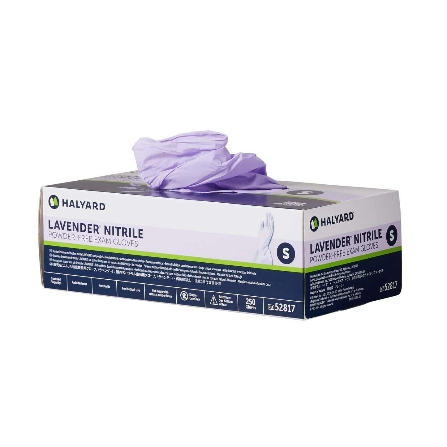 Lavender Nitrile Exam  Glove