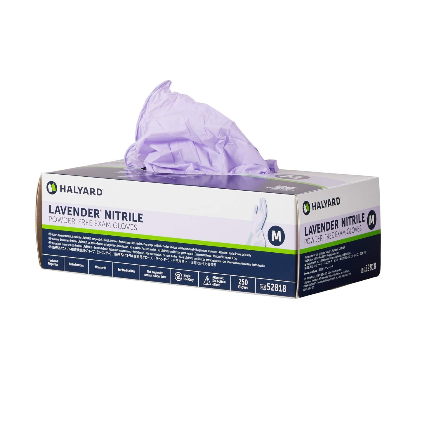 Lavender Nitrile Exam  Glove