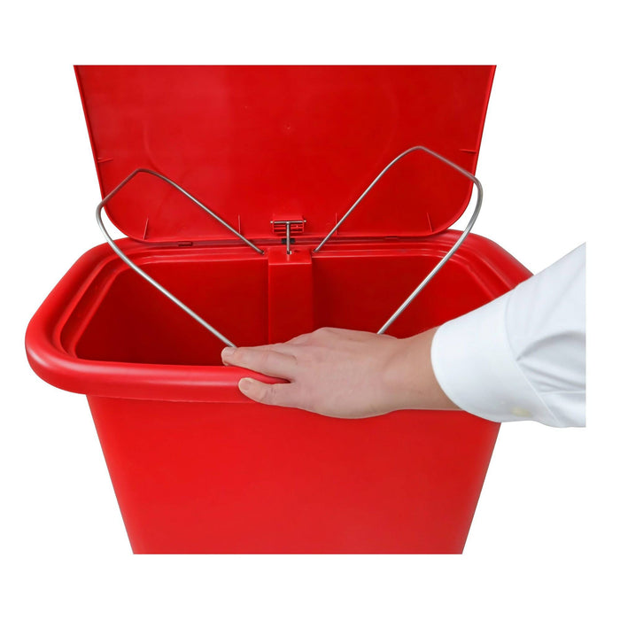 Plastic Foot Pedal Waste Receptacles