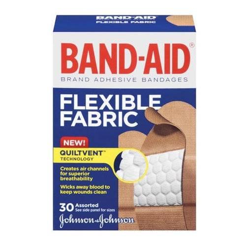 Band-Aid Assorted Fabric Adhesive Bandages