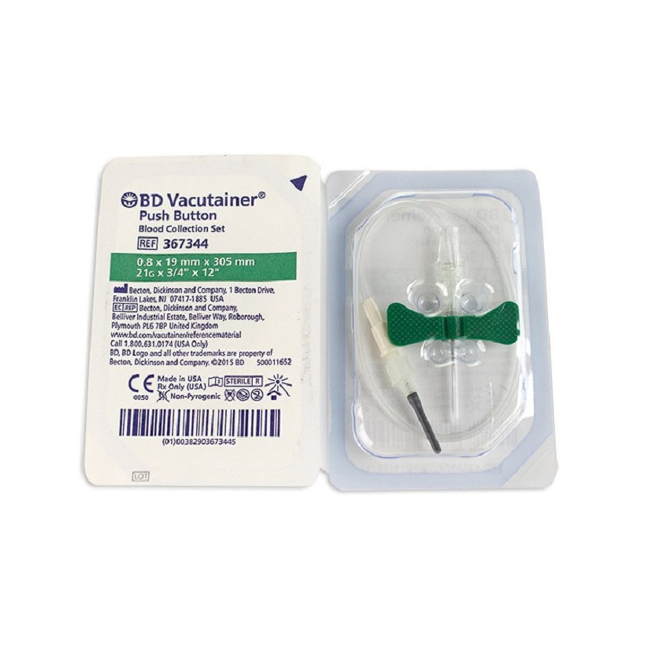 Vacutainer Push Button Blood Collection Set — MedicalRite