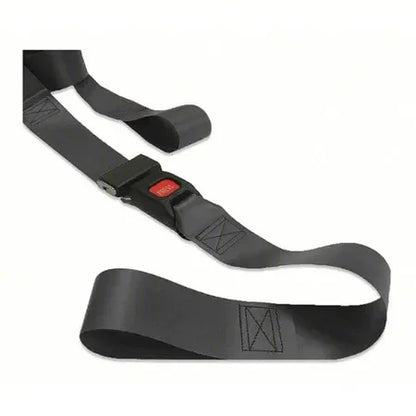 Vinyl Stretcher/Cot Straps with Push Button and Loop Ends