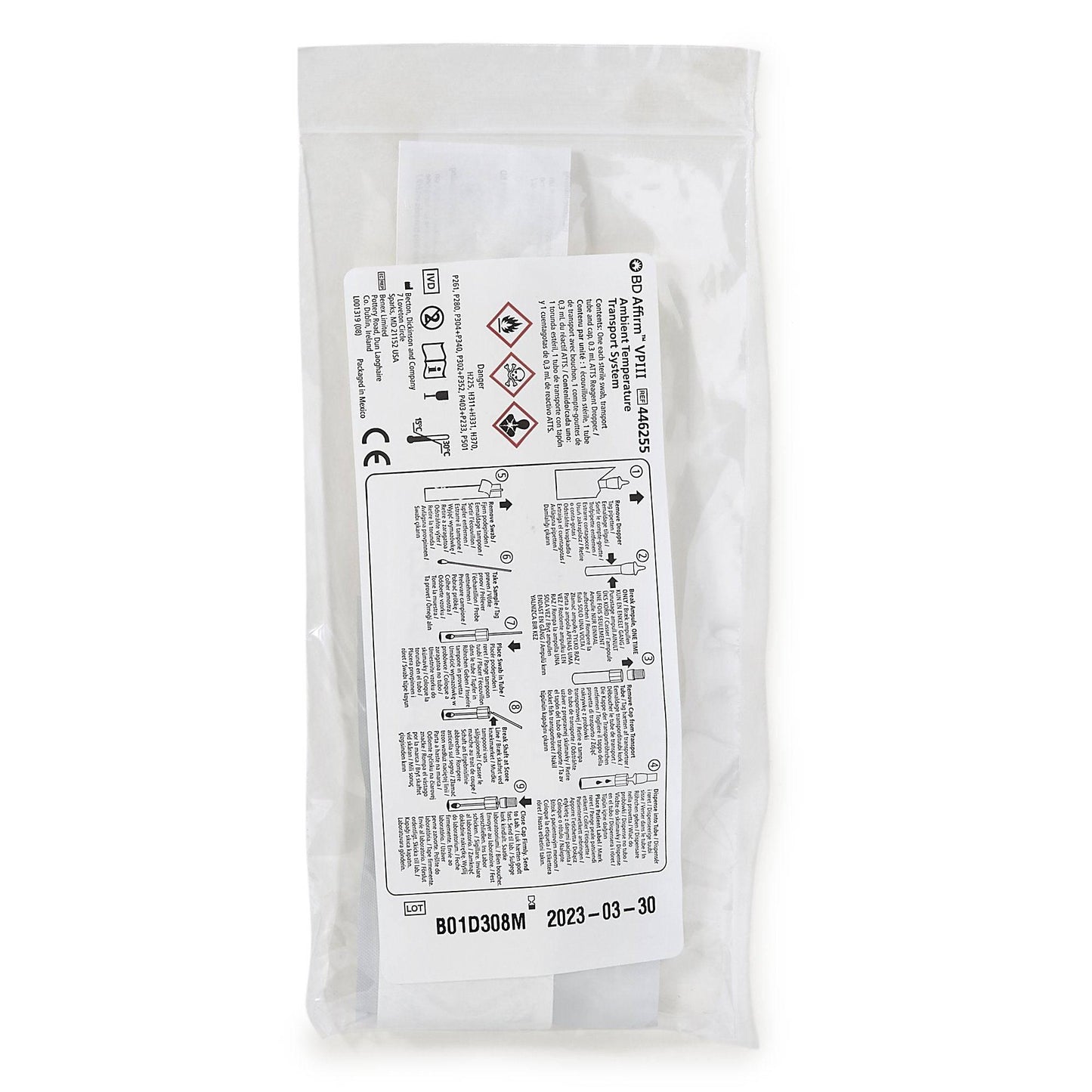 Affirm VPIII Specimen Collection and Transport Kit