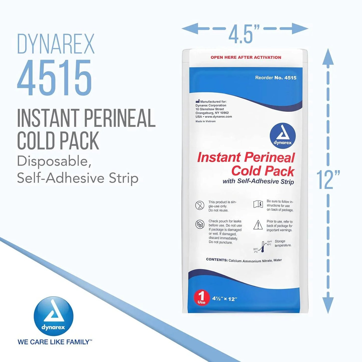 Instant Perineal Cold Packs