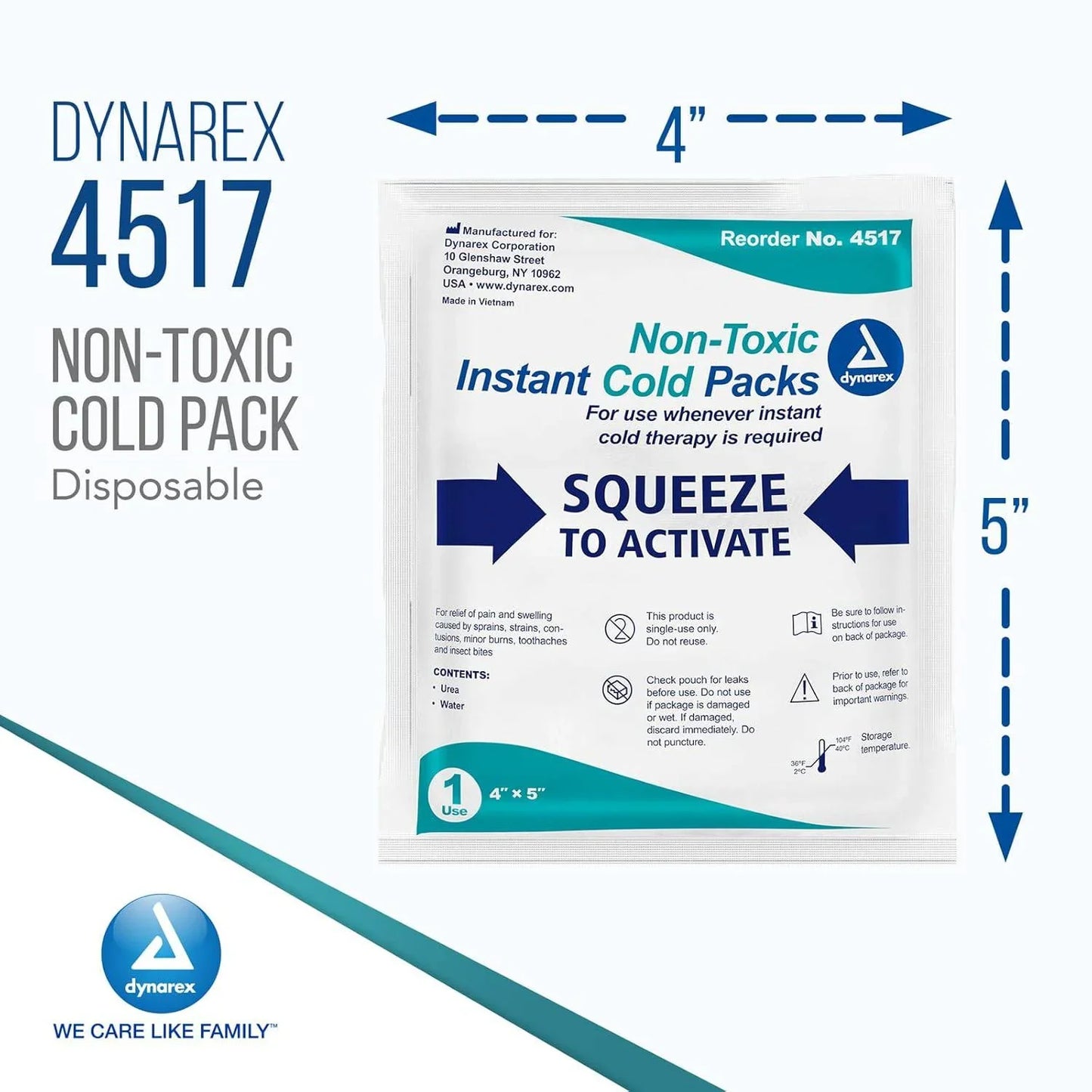 Non Toxic Instant Cold Packs