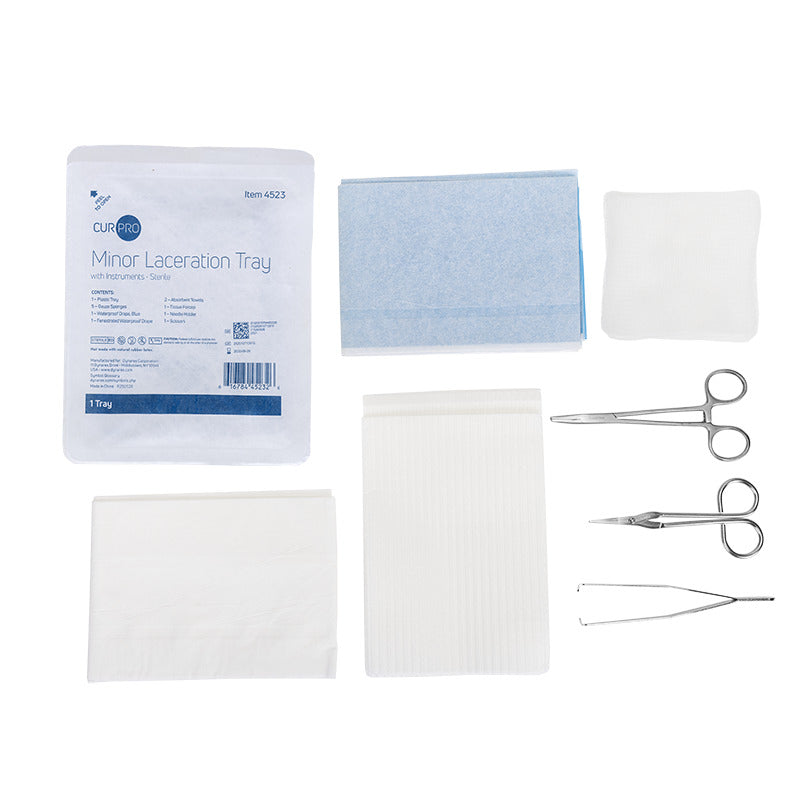 CurPro Minor Laceration Tray
