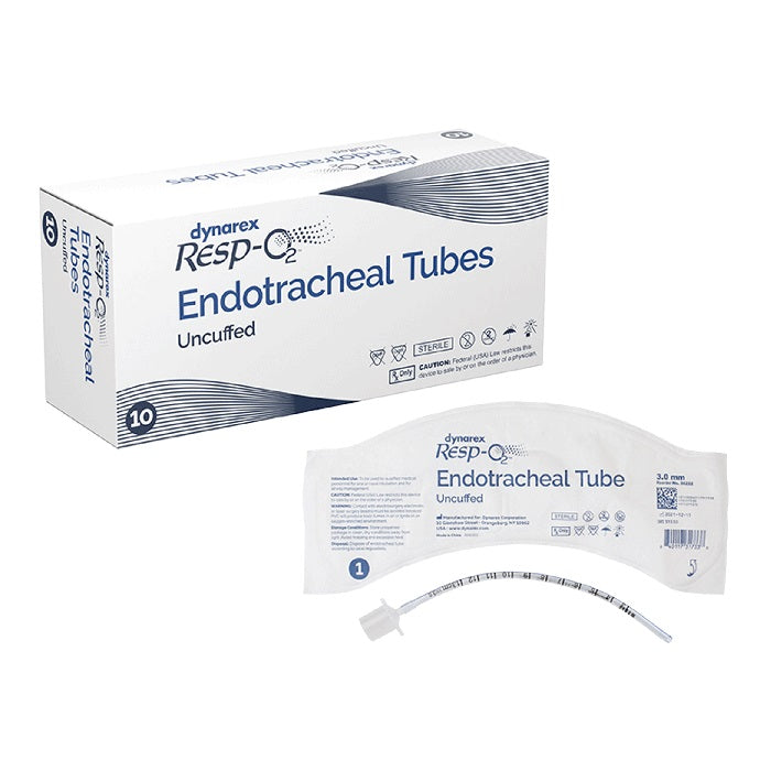 Endotracheal Uncuffed Tube