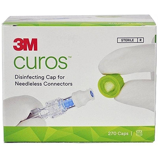 Disinfecting Caps Curos for Needless Connector Strip