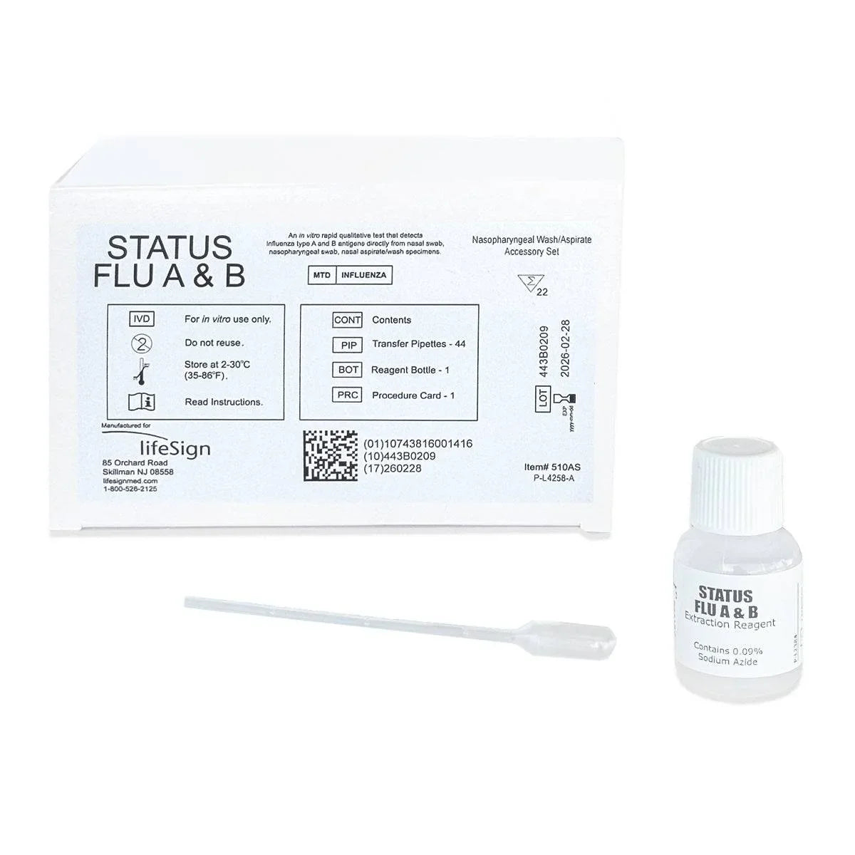 Status Flu A&B Nasopharyngeal Wash and Aspirate Accessory Kit – MedicalRite