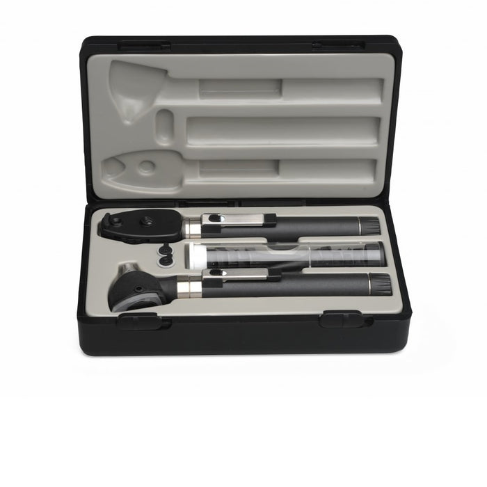 Versatile Otoscope & Ophthalmoscope Set with Multiple Apertures & Diopter Lenses