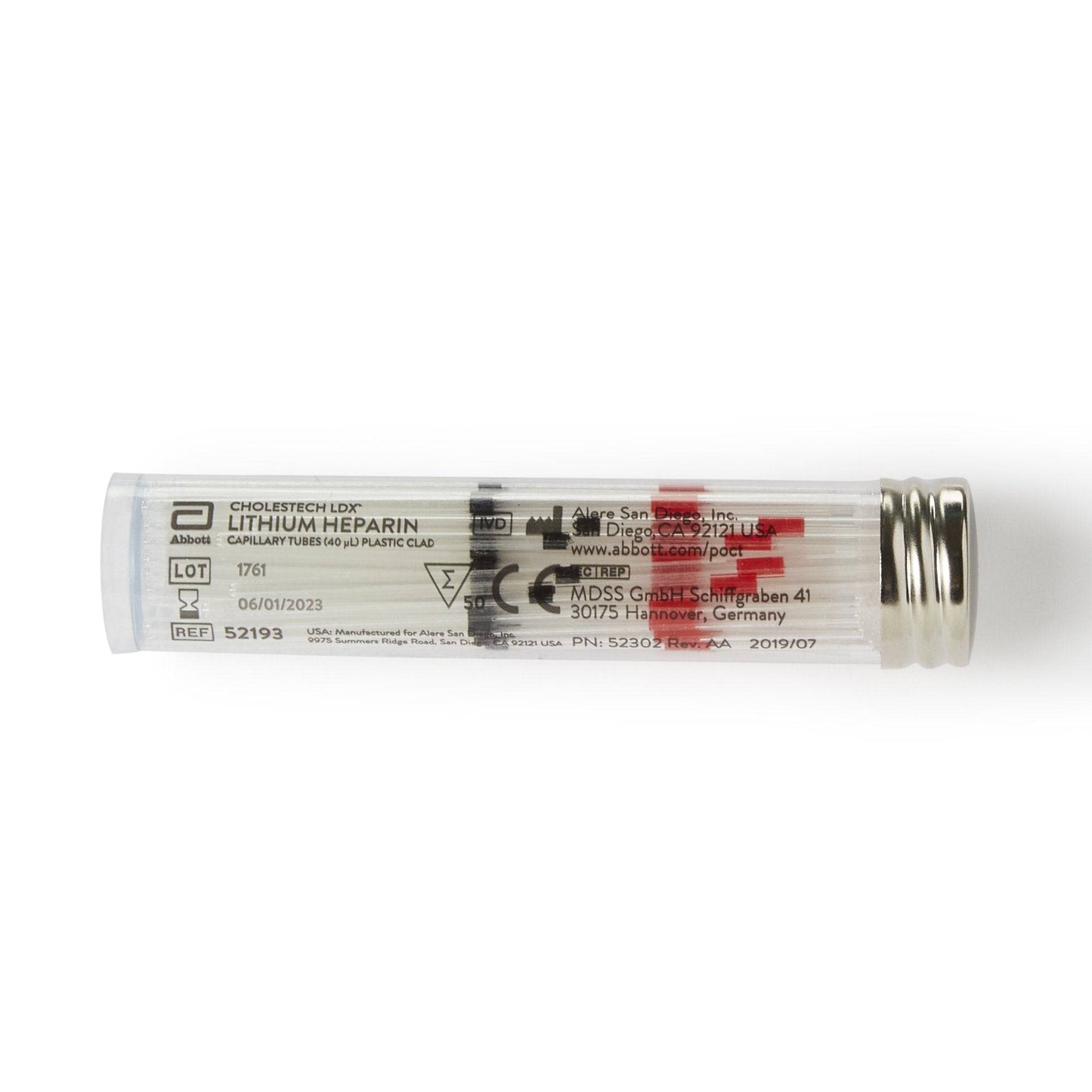 Cholestech Capillary Tubes