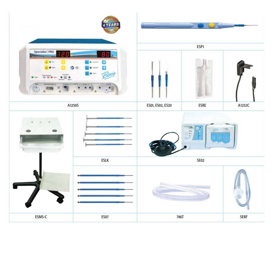 PRO-G Electrosurgery System with Smoke Evacuation
