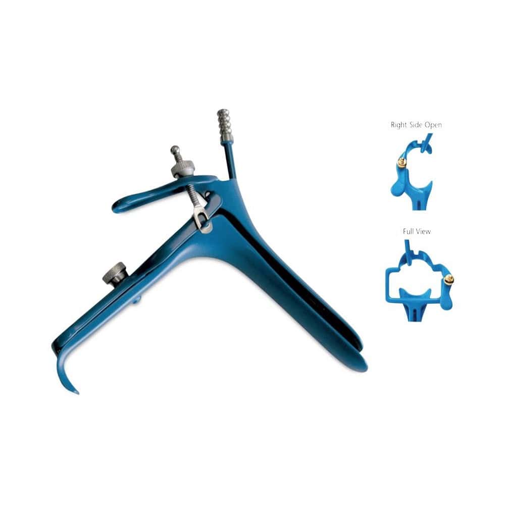 LEEP Blue-Coated Pederson Vaginal Speculum