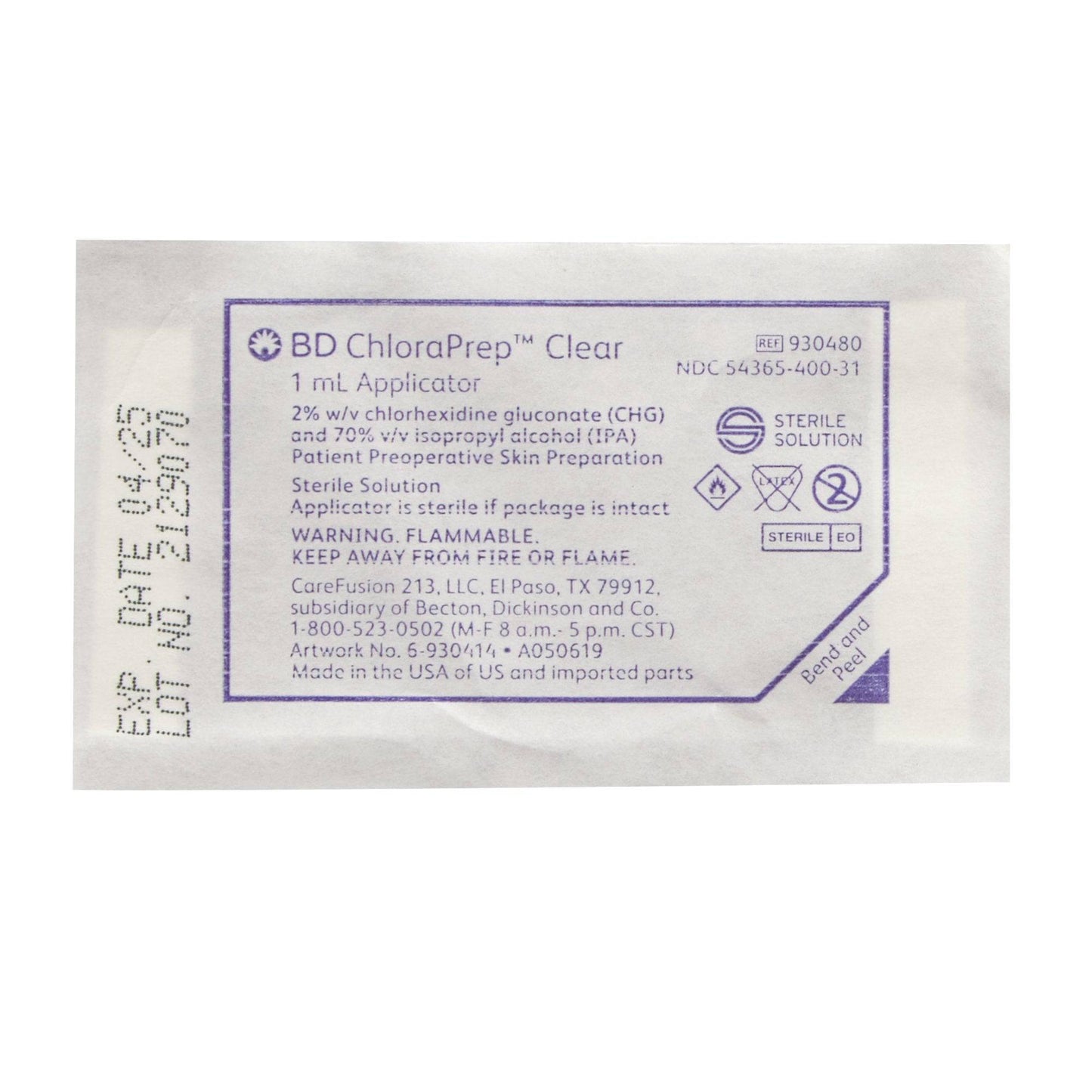 ChloraPrep Clear Applicator with Sterile Solution