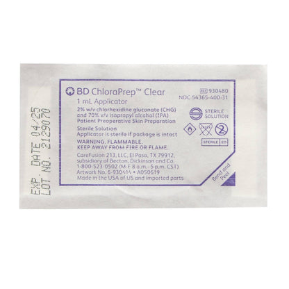 ChloraPrep Clear Applicator with Sterile Solution