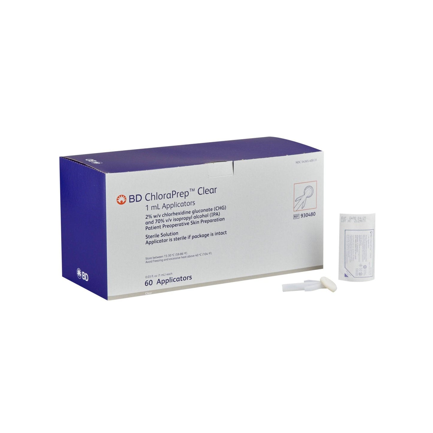 ChloraPrep Clear Applicator with Sterile Solution