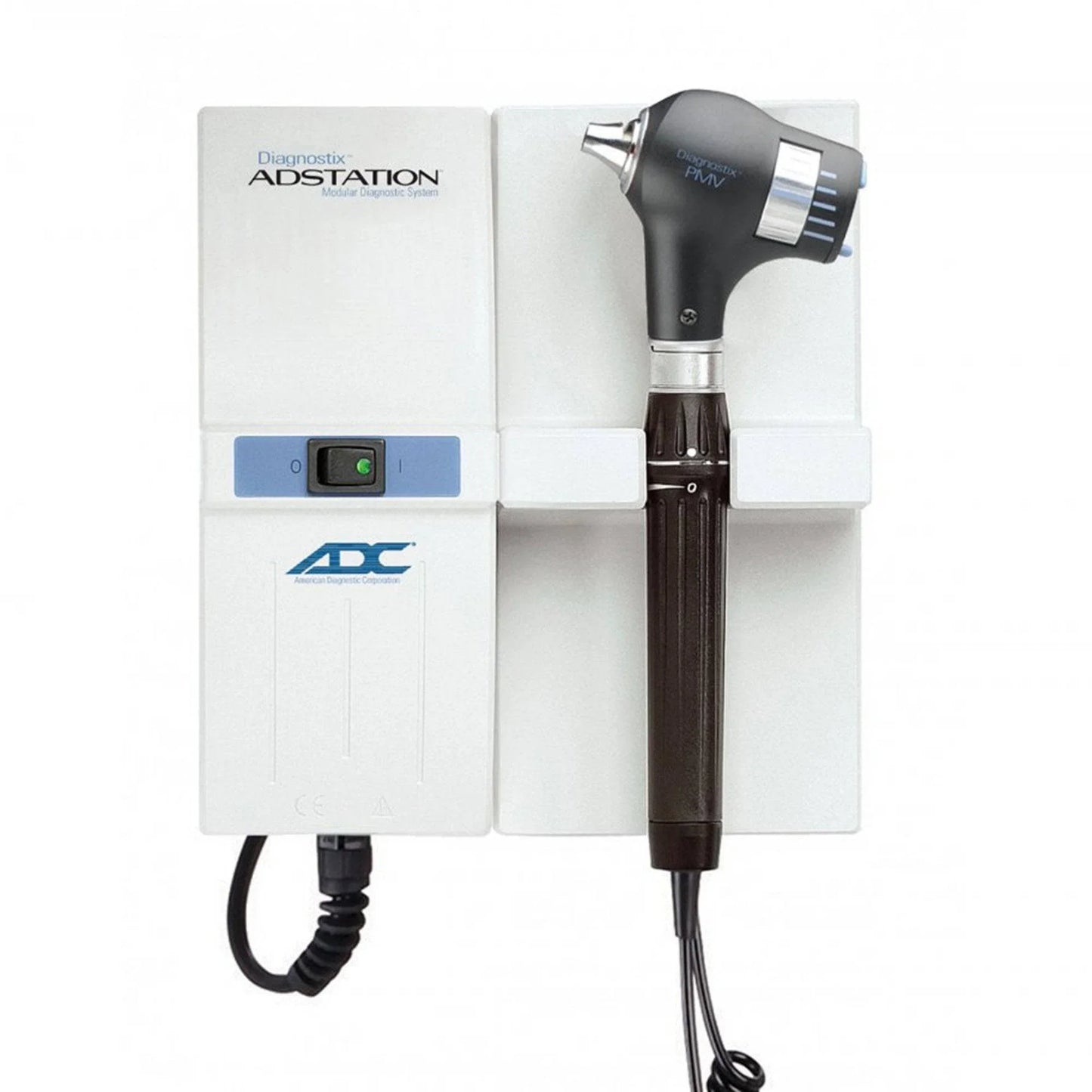 Adstation LED Wall Mount Otoscope with Specula Dispenser