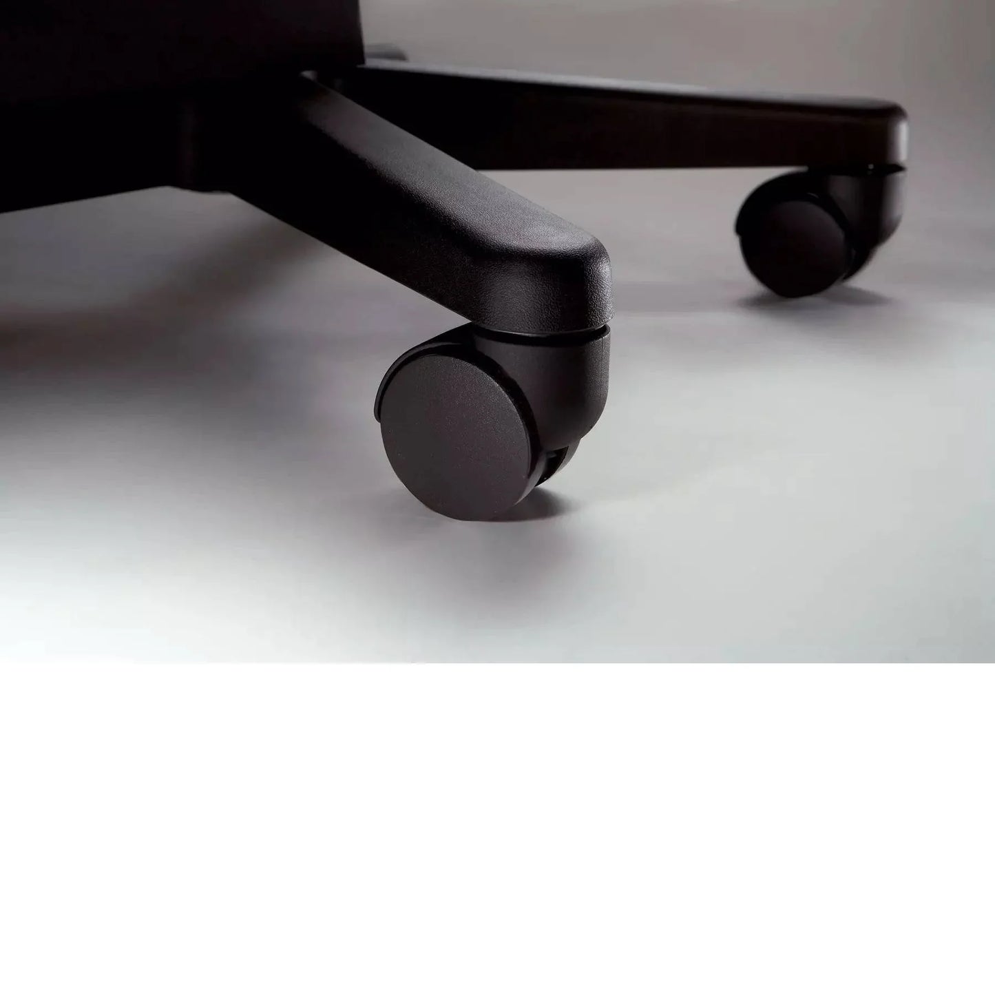 Pneumatic Adjustable Blue Stool with Backrest