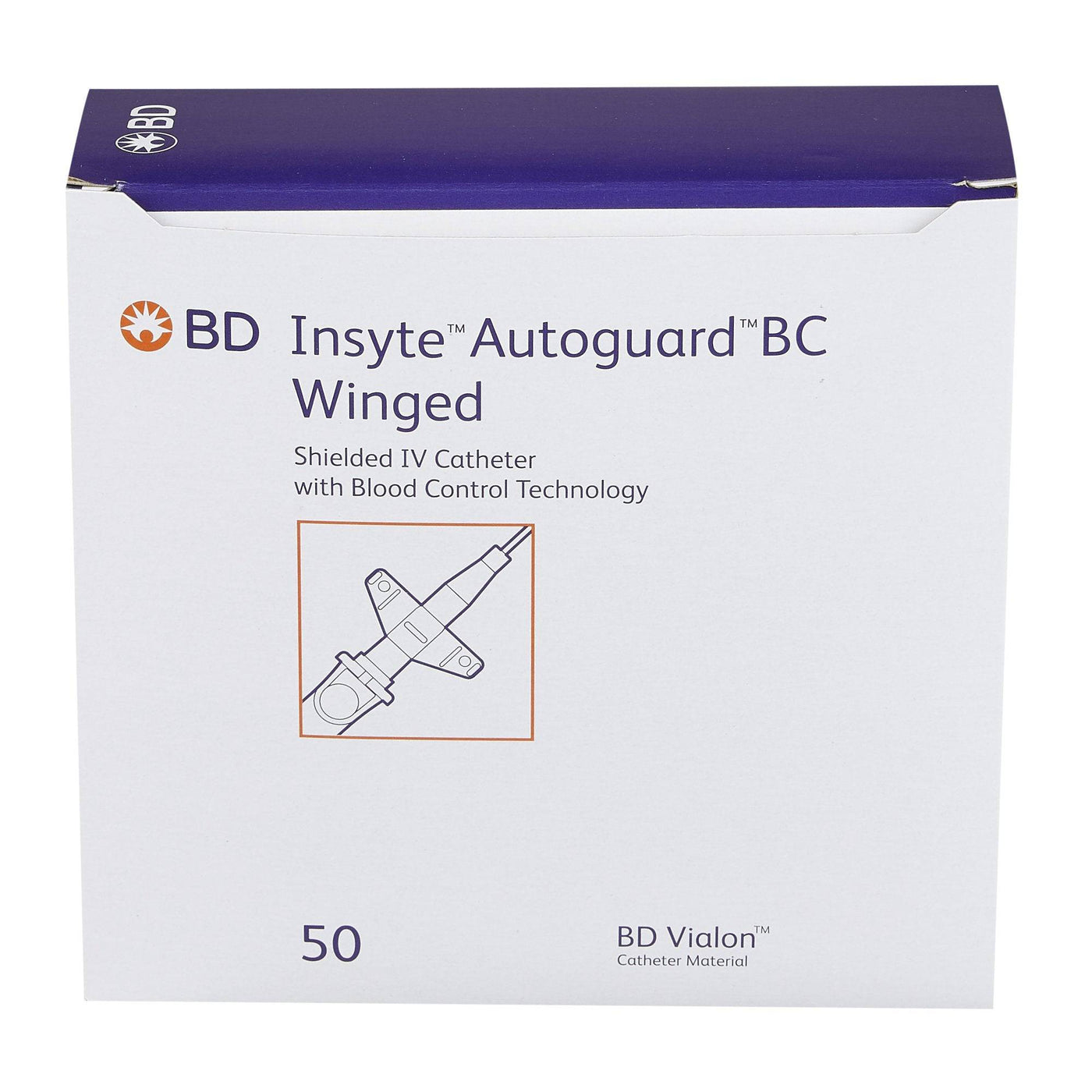 Insyte Autoguard BC Shielded IV Catheter - Winged — MedicalRite