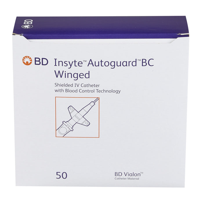 BD Insyte Autoguard Winged IV Catheter