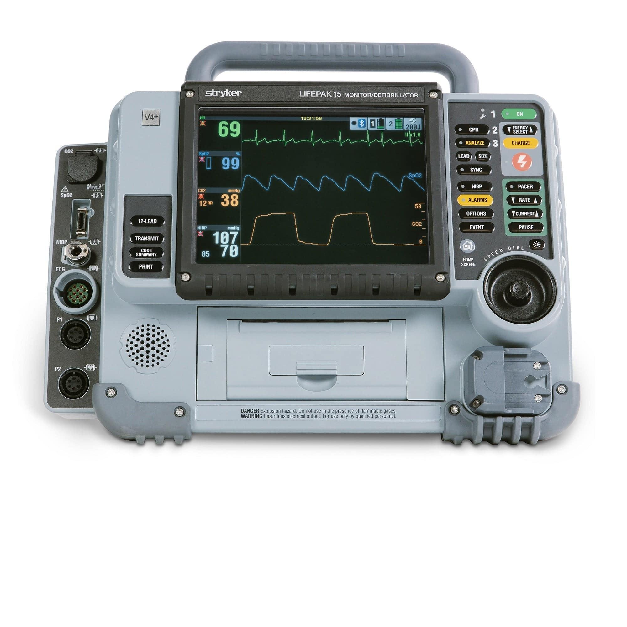 LIFEPAK 15 EMS Defibrillator with 12 Lead ECG – MedicalRite