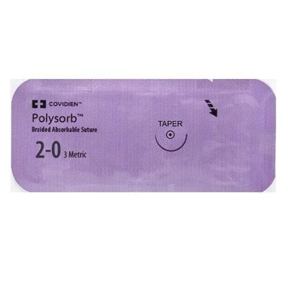 Medtronic Polysorb Violet 2-0 Sutures