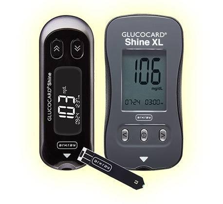 GLUCOCARD Shine Blood Glucose Meter Kit