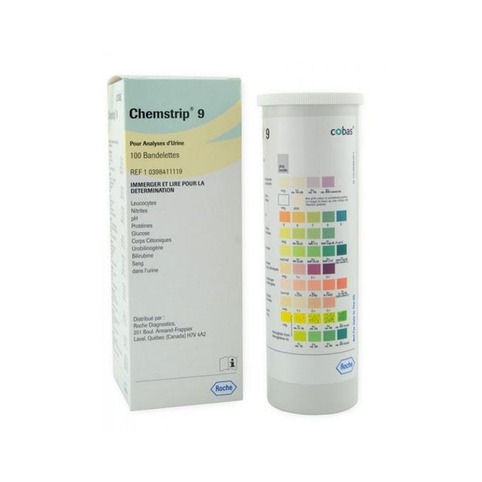 Chemstrip 9 Urine Test Strips