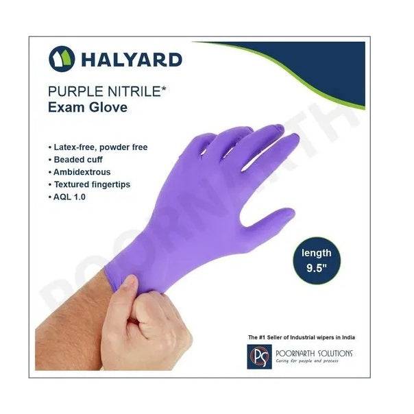 Purple Nitrile Exam Glove