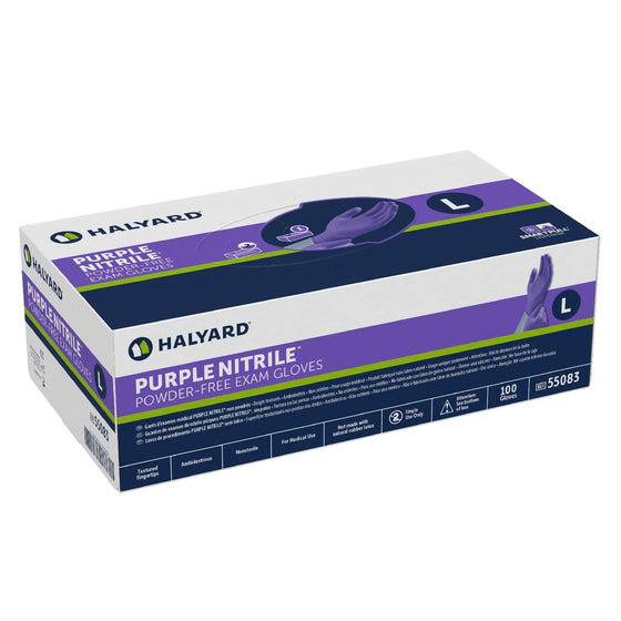 Purple Nitrile Exam Glove