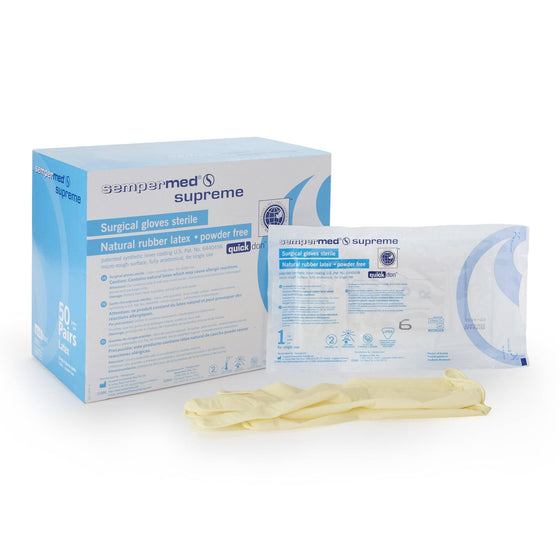 Supreme Surgical Latex Gloves