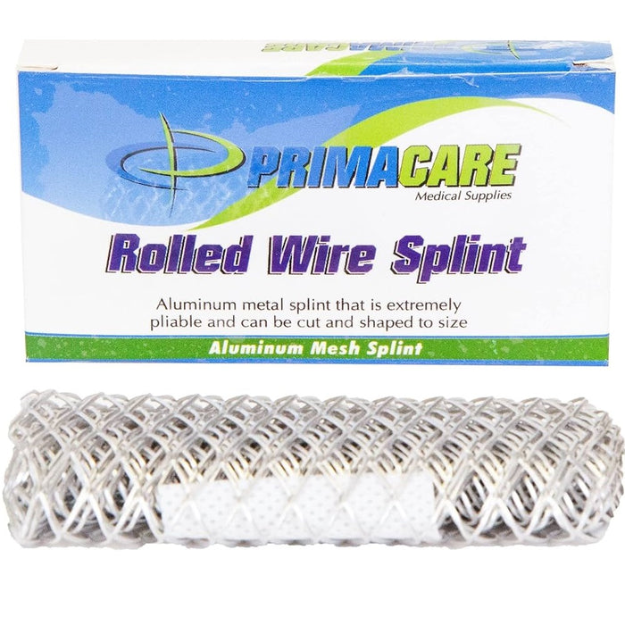 Rolled Wire Mesh Splint