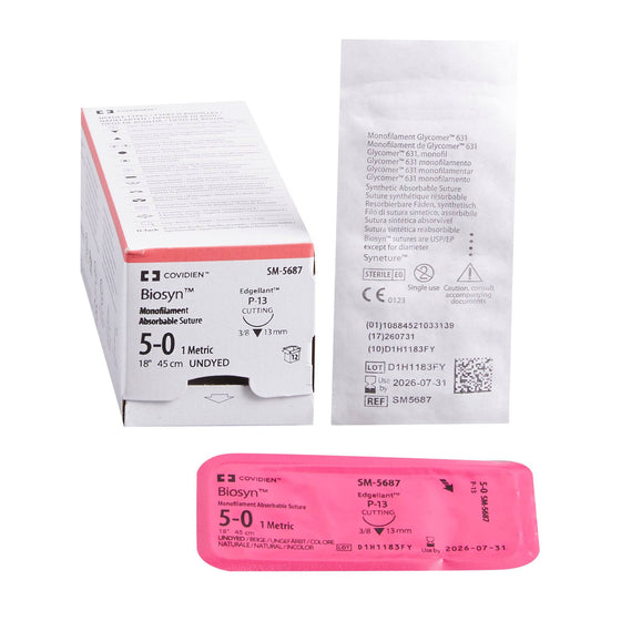 Biosyn Monofilament Suture w Premium Reverse Cutting