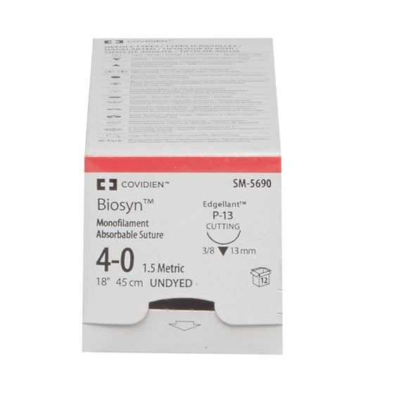 Biosyn Monofilament Suture w Premium Reverse Cutting