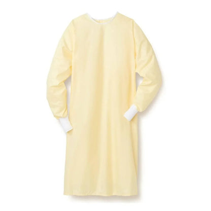 Medium-Weight Yellow Isolation Gowns