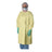 Medium-Weight Yellow Isolation Gowns