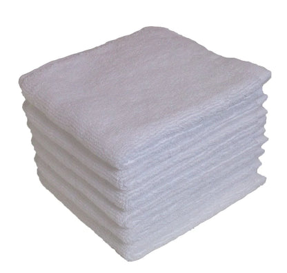 Kendall White Washcloth