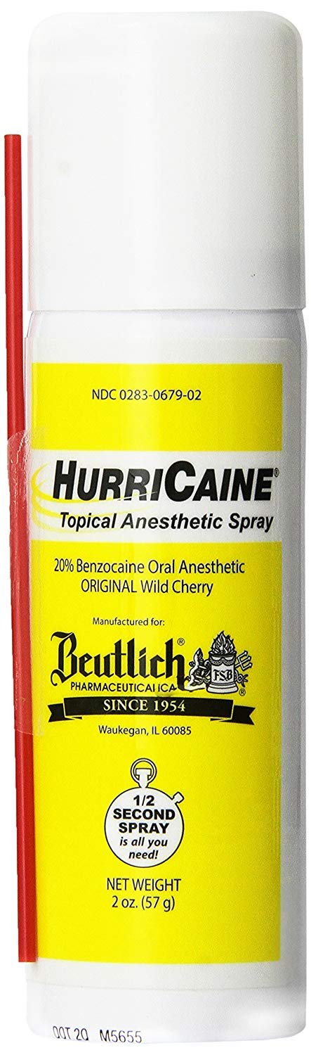 Hurricaine Anesthetic Spray