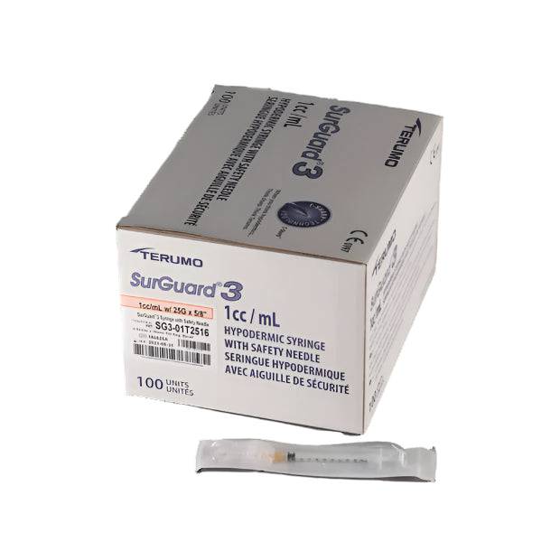 SurGuard 3 Safety Syringe with Needle