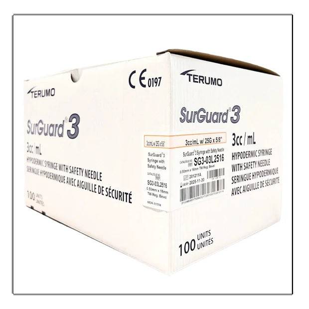 SurGuard 3 Safety Syringe with Needle