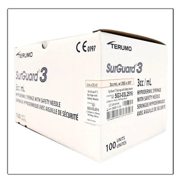 SurGuard 3 Safety Syringe w/ Needle — MedicalRite